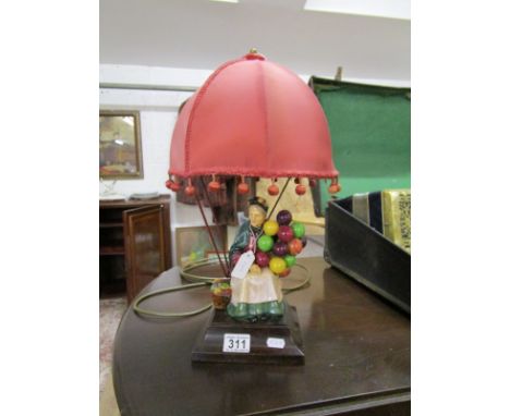 Royal Doulton 'Balloon Seller' lamp