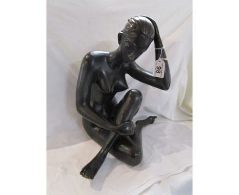 Bronze lady study.Height: 37cm