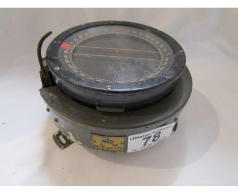 Old aviation Lancaster/Wellington Bomber compass