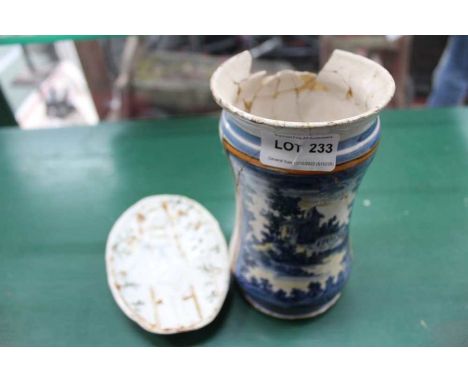 A late 19th century pottery Naughty Nineties oval dish, on the front a young woman is on a ladder picking fruit, to the rever