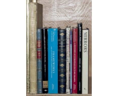 NO RESERVE Decorative Arts.- Hayward (Helena) Thomas Johnson and English Rococo, 1964 § Roche (Serge) Miroirs: Galeries et Ca