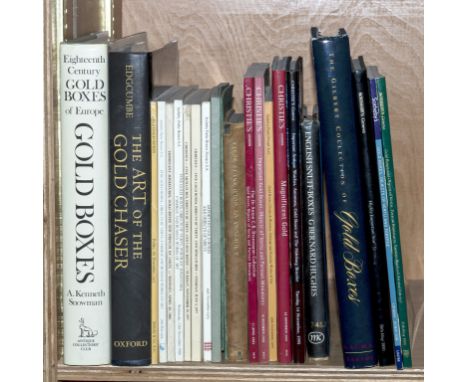 NO RESERVE Gold.- Snowman (A.Kenneth) Eighteenth Century Gold Boxes of Europe, revised edition, Woodbridge, 1990 § Truman (Ch