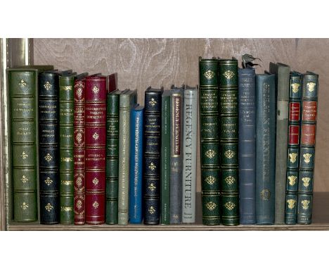 NO RESERVE Furniture.- Brackett (Oliver) Thomas Chippendale, [1924] § Coleridge (Anthony) Chippendale Furniture, 1968 § Gilbe