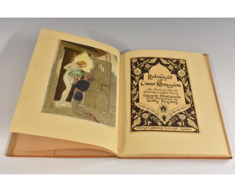 Rubáiyát of Omar Khayyám, The First and Fourth Renderings in English Verse by Edward FitzGerald, With Illustrations by Willy 
