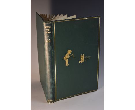 Milne (A.A.), Winnie-The-Pooh, Decorations by Ernest H. Shepard, first edition, Methuen & Co. Ltd., London 1926, xi, [5], 158