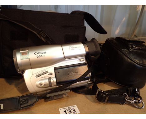 Fujifilm Fine Pix S8000FD and Cannon G30 cine camera 