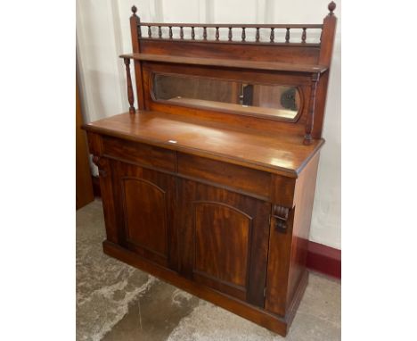 A Victorian mahogany chiffonier 