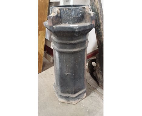 A Victorian chimney-pot from Market Rasen railway station. 