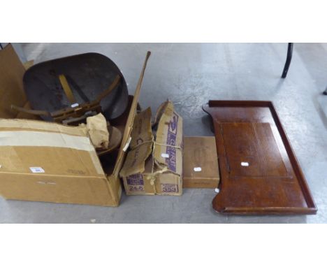 A SET OF W. &amp; T. AVERY LTD. LARGE SCALES AND VARIOUS WEIGHTS 