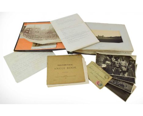 A Photograph Album to 2nd Lieutenant Hugh Manus O'Donnell Royal Engineers, containing a large quantity of photographs relatin