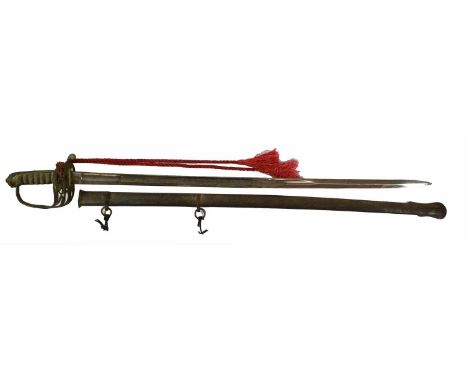 A Victorian 1854 Pattern Infantry Officer's Sword by Henry Wilkinson, Pall Mall, London, the 82.5cm single edge fullered stee