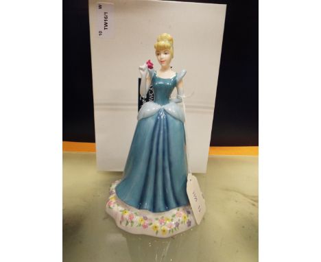 A Royal Doulton Walt Disney Showcase Collection 'Cinderella' figurine, marks to base boxed