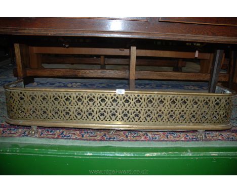 A pierced Brass Fender