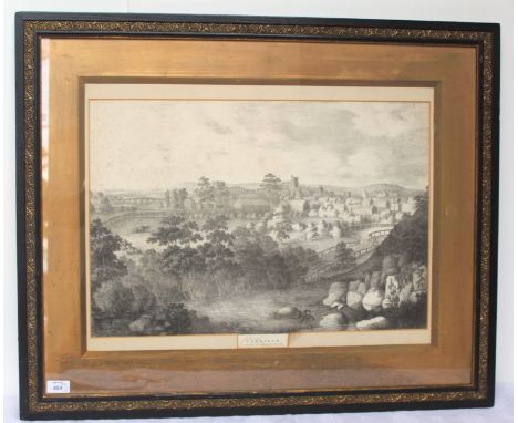 Lithograph of Carlisle, c.1800. 