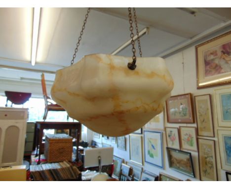 A 1920's/30's Fly Catcher lamp shade