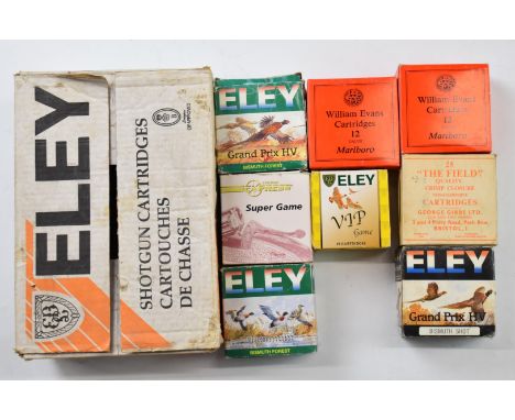 One-hundred-and-seventy-five 12 bore shotgun cartridges to include William Evans, Eley Maximum and Lydale Express, together w