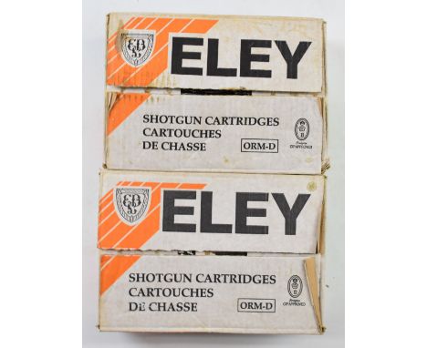 Four-hundred-and-twenty-five 12 bore Eley Grand Prix shotgun cartridges, in original boxes. PLEASE NOTE THAT A VALID RELEVANT