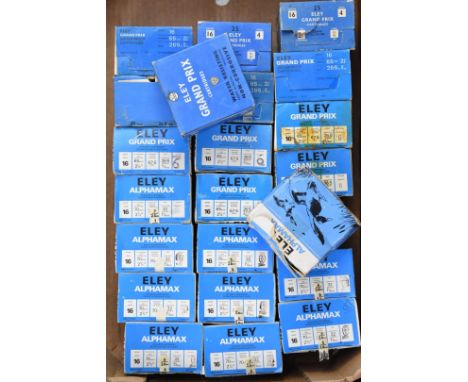 Five-hundred-and-fifty 16 bore Eley Grand Prix and Alphamax shotgun cartridges, all in original boxes. PLEASE NOTE THAT A VAL