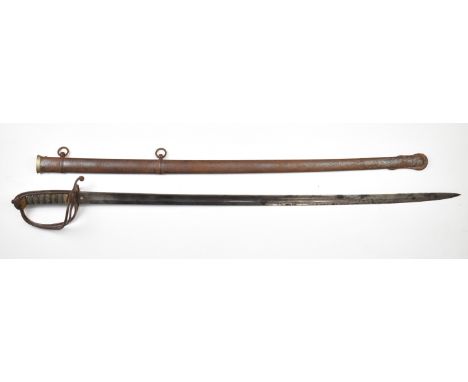British&nbsp;1821/45 pattern Cavalry officer's sword retailed by Hamburger Rogers &amp; Co, 30 High Street, Covent Garden, wi