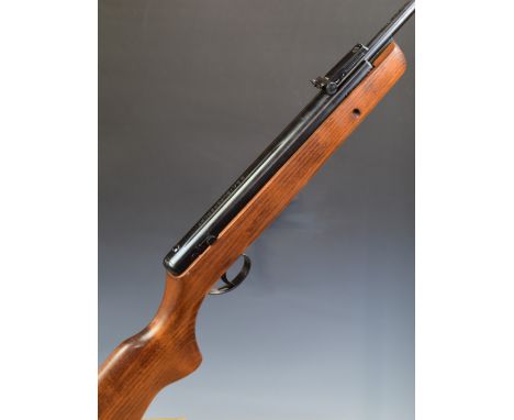 BSA Supersport .177 FAC air rifle with semi-pistol grip and adjustable sights, serial number AR36389S PLEASE NOTE THAT A VALI