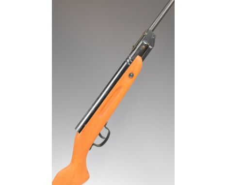 Slavia 618 .177 air rifle with semi-pistol grip and adjustable sights, NVSN.&nbsp;