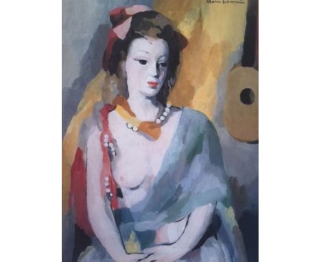 Marie Laurencin (French 1883-1956), lithograph numbered 65/300, signed in the plate, edition Salerno and Hijos, with certific