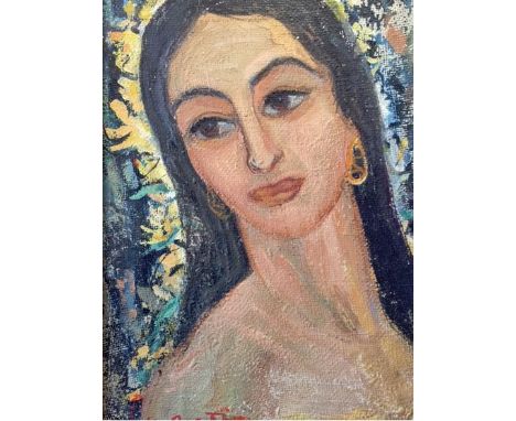 Leo Martin (French b. 1889), portrait of a lady, signed and dated 1920, oil on canvas. 41cm x 29cm.
WE CAN SHIP THIS LOT WORL