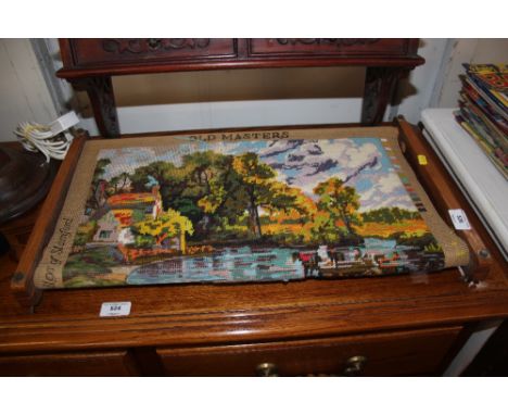 A tapestry frame