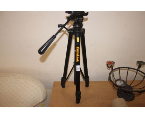A camera tripod stand