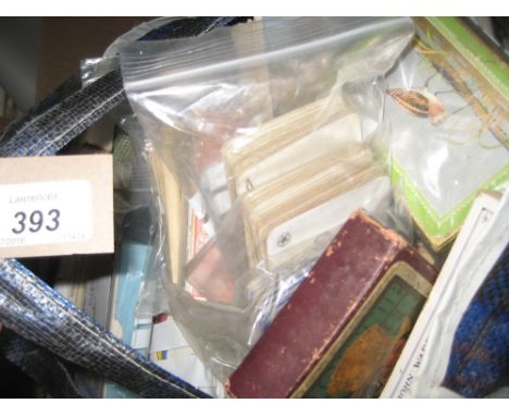 Similar bag containing a quantity of various packs of playing cards