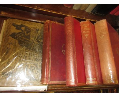 Small collection of Lewis Carroll, ' Alice's Adventures in Wonderland ' 1876, ' Through the Looking Glass ' 1877, ' Rhyme and