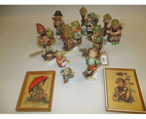 Group of six various Goebel Hummell figures of children