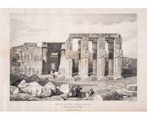 Head (Captain C. F.) Eastern and Egyptian Scenery, Ruins, &c, first edition, title with lithograph vignette, dedication leaf,