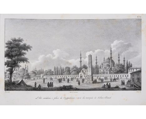 Andreossy (Antoine François) Constantinople et Le Bosphore de Thrace, 2 vol. inc. Atlas, first edition, half-title to text vo