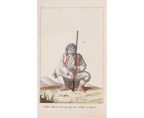 Bartholdy (Jakob Ludwig Salomon) Voyage en Grèce dait dans les années 1803 et 1804, 2 vol., first French edition, half-titles