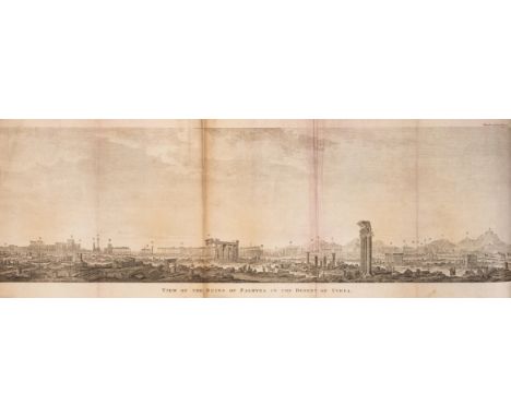 Volney (Constantin-Francois de) Travels through Syria and Egypt, 2 vol.,&nbsp;half-titles, 3 folding engraved plates, one nea