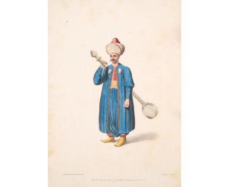 [Dalvimart (Octavien)] The Costume of Turkey, first edition,&nbsp;text in English and French, hand-coloured vignette title in