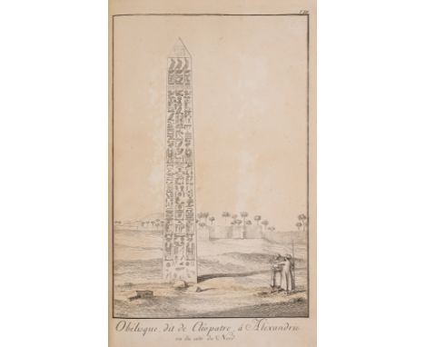Norden (Frederick Lewis) Travels in Egypt and Nubia, 2 vol., first edition in English,&nbsp;half-titles, engraved frontispiec