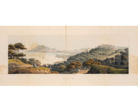 Turner (William) Journal of a Tour in the Levant, 3 vol., first edition, 21 engraved or aquatint plates only (of 22), of whic