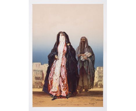 Preziosi (Amedeo) Souvenir du Caire, first edition, engraved title, 20 chromolithograph plates mounted on stiff card, as issu