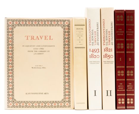 O'Neill (Angus) Impressions of Istanbul Voyage to Constantinople 1493-1850, 2 vol. only (of 3),&nbsp;plates and illustrations