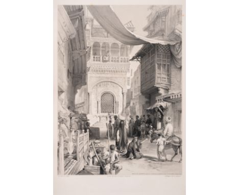 Hay (Robert) Illustrations of Cairo, first edition,&nbsp;additional lithograph title, lithograph dedication, 29 tinted lithog