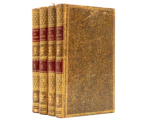 Salaberry (Charles Marie d'Irumberry, Comte de) Histoire de l'Empire Ottoman, 4 vol., first edition,&nbsp;half-titles, one en