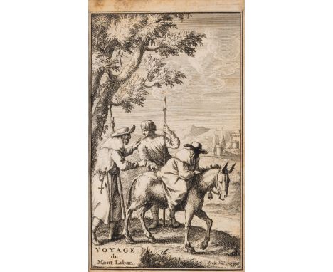 Dandini (Girolamo) Voyage du Mont Liban, additional engraved title, I4 with small loss to fore-edge affecting text, scattered