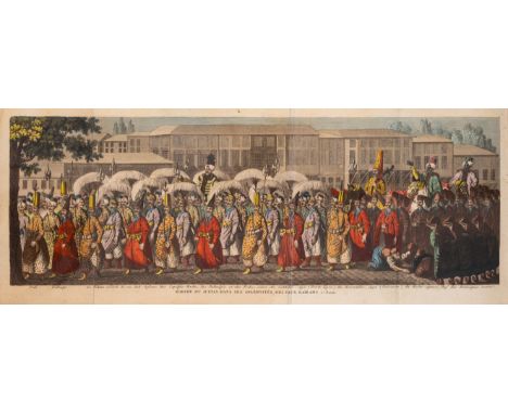 Tancoigne (J. M.) Voyage a Smyrne, 2 vol. bound as 1, first edition, half-titles, 2 engraved hand-coloured panoramas, occasio