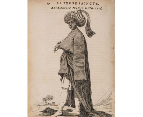 [Roger (Eugene)] La Terre Saincte; ou Description Topographique, first edition, engraved folding map, engraved illustrations,