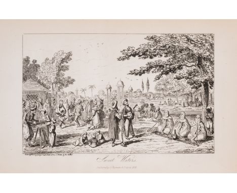 Auldjo (John) Journal of a Visit to Constantinople, and some of the Greek Islands, first edition,&nbsp;half-title, 7 etchings