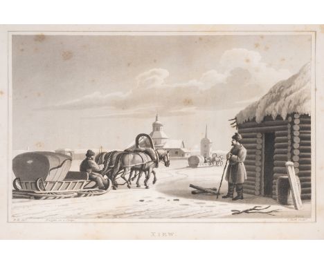 Macmichael (William) Journey from Moscow to Constantinople in the Years 1817, 1818, first edition, 6 aquatint plates, early i
