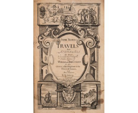 Herbert (Sir Thomas) Some Yeares Travels into Divers Parts of Asia and Afrique. Describing especially the two famous Empires,
