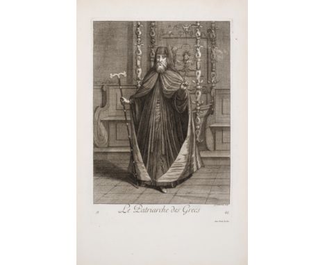 Ferriol (Charles) Recueil de Cent Estampes representant differentes Nations du Levant, second edition, one engraved musical s
